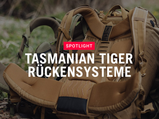 Spotlight - Tasmanian Tiger Rückensysteme