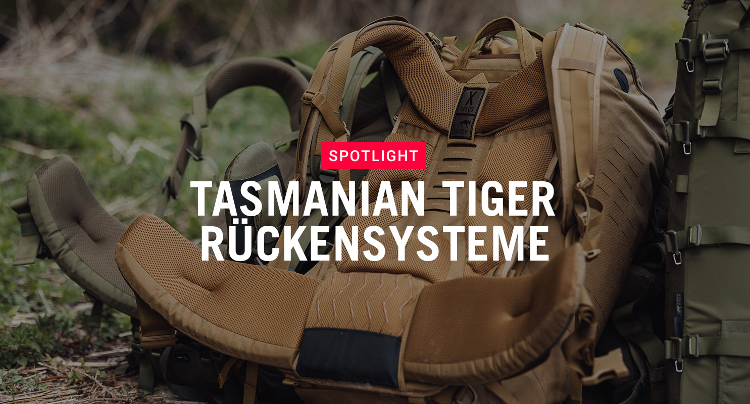 Spotlight - Tasmanian Tiger Rückensysteme