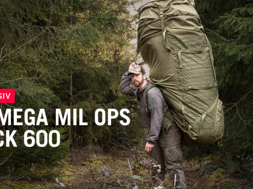Tasmanian Tiger Mega Mil Ops Pack 600 im Einsatz – extrem großvolumiger Rucksack für schwere Ausrüstung und lange Einsätze