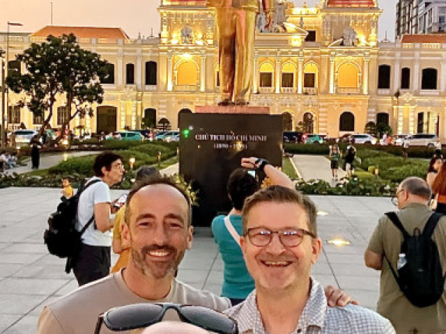 TACWRK in Vietnam Benno und Nino auf ihrer Reise in Vietnam