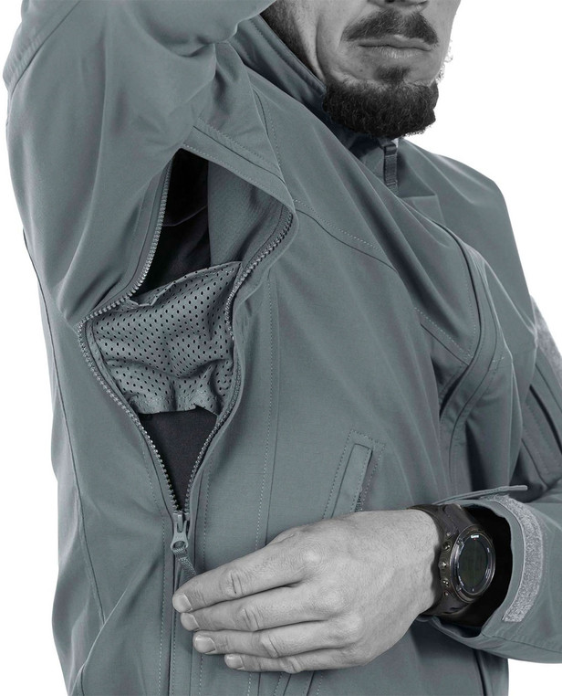Uf Rowing Jacket UF PRO Delta Eagle Softshell Jacket Gen.3 Steel Grey - 50802900 - TACWRK