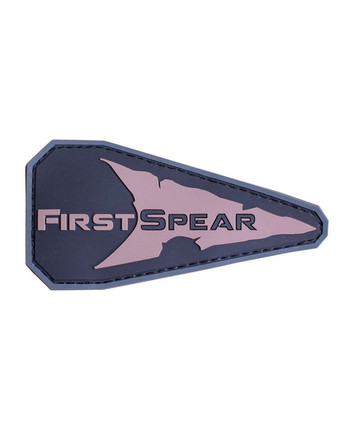 FirstSpear - FirstSpear Logo PVC Patch Black