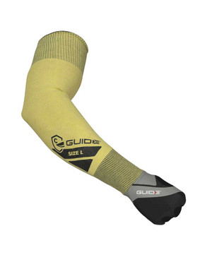 MoG Masters of Gloves Guide Cut Protective Sleeve 370 Yellow/Black