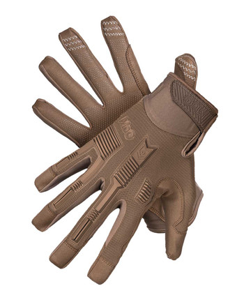 MoG Masters of Gloves - Target High Abrasion ErgoShield Tactical Glove Coyote Brown