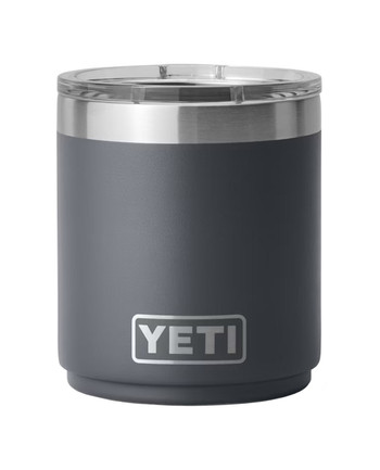 YETI - Rambler 10 Oz Lowball 2.0 Charcoal Grau