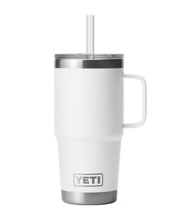 YETI - Rambler 25 Oz Straw Mug White