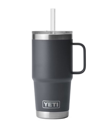 YETI - Rambler 25 Oz Straw Mug Charcoal