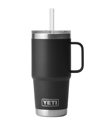 YETI - Rambler 25 Oz Straw Mug Black