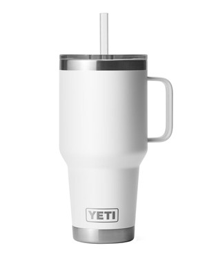 YETI - Rambler 35 Oz Straw Mug White