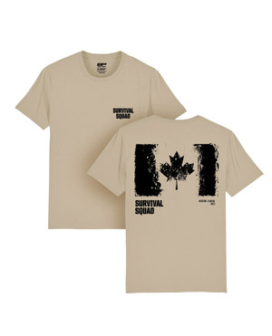 TACWRK - Survival Squad Canada T-Shirt Sand