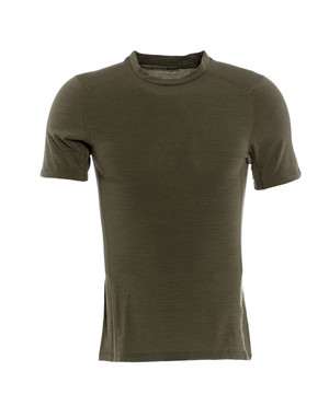 DNS Alpha - Merino Slim T-Shirt Olive Green