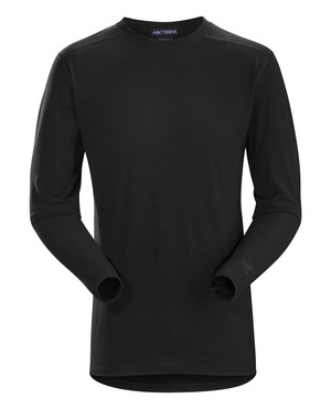 Arc'teryx LEAF Cold WX LS Shirt AR Men's (Wool) Black