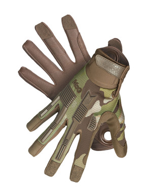 MoG Masters of Gloves Target High Abrasion Ergoshield Tactical Glove Multicam