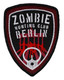 Zombie Hunting Club Patch Schwarz