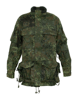 Leo Köhler Einsatzkampfjacke KBS lang 5-Farben-Flecktarn