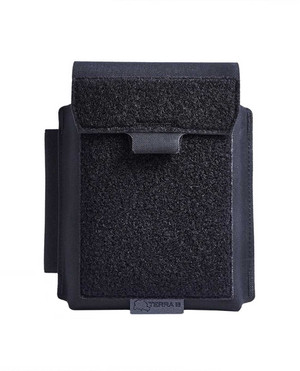 TERRA B Note Pouch Vertical Molle Black Schwarz