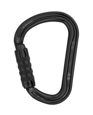 Petzl William Triact-Lock Karabiner Black Schwarz