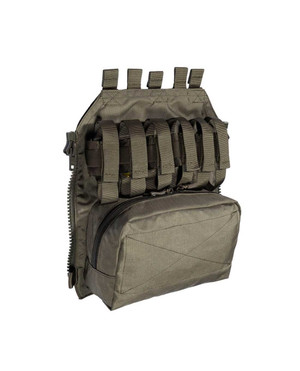 Lindnerhof Taktik Assault Back Panel zippable LT400/II Stonegrey, S