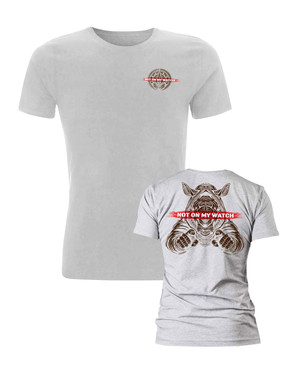 UF PRO Not on my Watch Tee Jet Grey