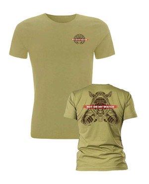 UF PRO Not on my Watch Tee Moss Green
