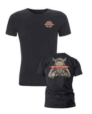 UF PRO Not on my Watch Tee Black Schwarz