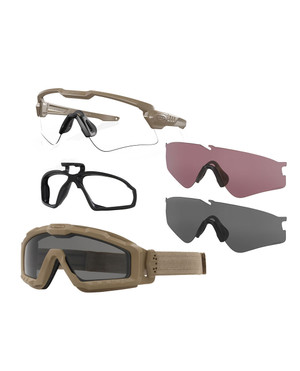 Oakley SI Ballistic M Frame Alpha Terrain Tan Operator Kit Square Case (EN)