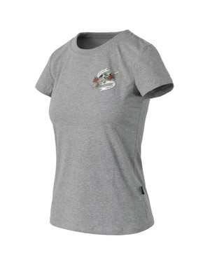 Helikon-Tex Women's T-Shirt Slim (Come and take it) Mid Grey Melange