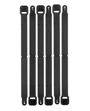 High Speed Gear HSGI Clip Long Pack of 6 Black Schwarz