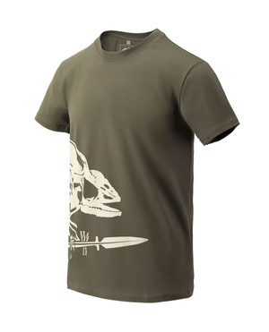 Helikon-Tex T-Shirt (Full Body Skeleton) Olive Green