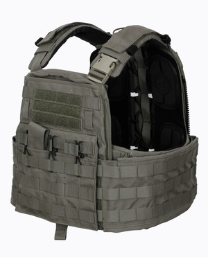 Crye Precision CAGE Plate Carrier + Plate Pouch Set Ranger Green