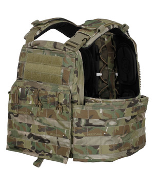 Crye Precision CAGE Plate Carrier + Plate Pouch Set Multicam