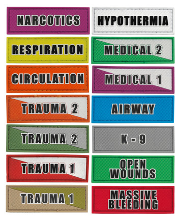 Tactical Responder - Medical Patches