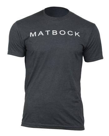 Matbock - Short Sleeve T-Shirt Charcoal