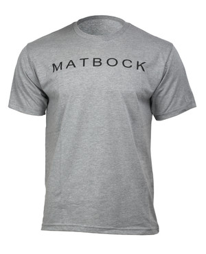 Matbock Short Sleeve T-Shirt Heather Grey