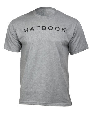 Matbock - Short Sleeve T-Shirt Heather Grey