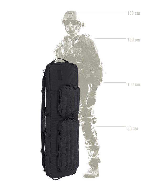 TASMANIAN TIGER DBL Modular Rifle Bag Black