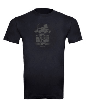 TACWRK Blacker OPS T-Shirt My ops are blacker than your ops
