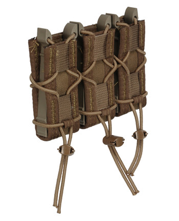 High Speed Gear - Triple Pistol TACO Molle Coyote Brown