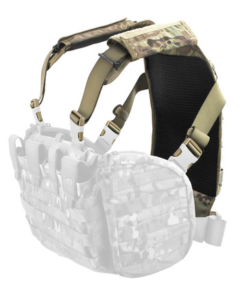 TASMANIAN TIGER - Rückenplatte Trooper Back Plate Multicam