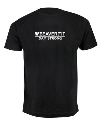 BeaverFit - T-Shirt Dam Strong schwarz