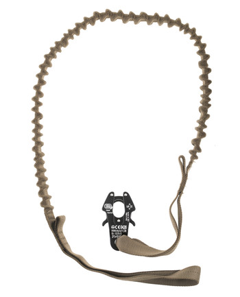 md-textil - Flexible Operator Leash Coyote Brown
