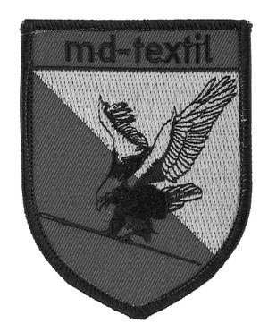 md-textil - md-textil Patch Black Edition Schwarz