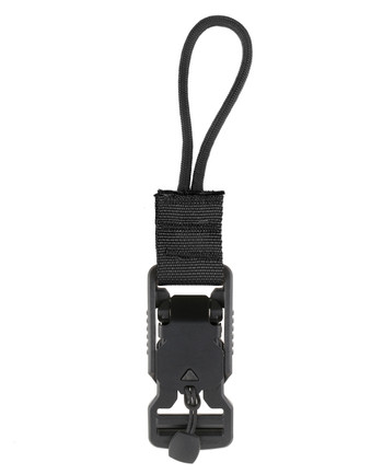 md-textil - V-Buckle Adapter Cord Black