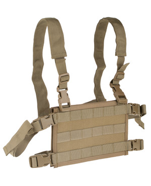 High Speed Gear Light Chest Rig Platform Coyote Brown