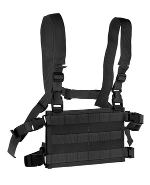 High Speed Gear Light Chest Rig Platform Black