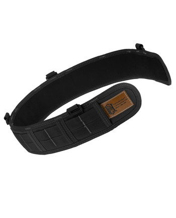 High Speed Gear - Slim Grip Padded Belt Slotted Black Schwarz