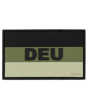TACWRK - Deutschlandflagge DEU Patch Oliv