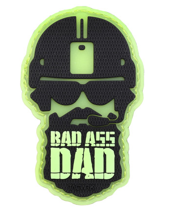 TACWRK - Bad Ass Dad Patch GITD