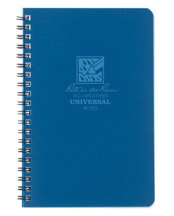 Rite in the Rain - Side-Spiral Notebook Universal Blue