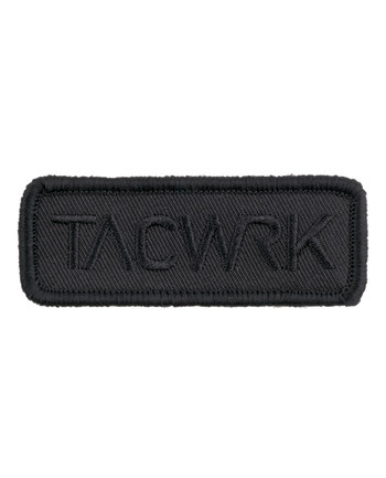 TACWRK - Square Patch Black Schwarz